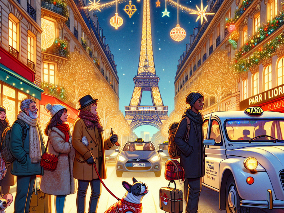 Christmas Tours in Paris: Reserve Your Taxi for Holiday Sightseeing