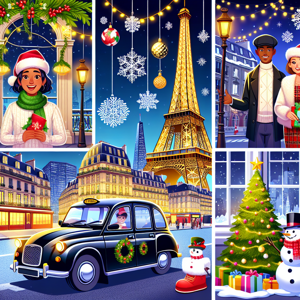 Christmas Tours in Paris: Reserve Your Taxi for Holiday Sightseeing