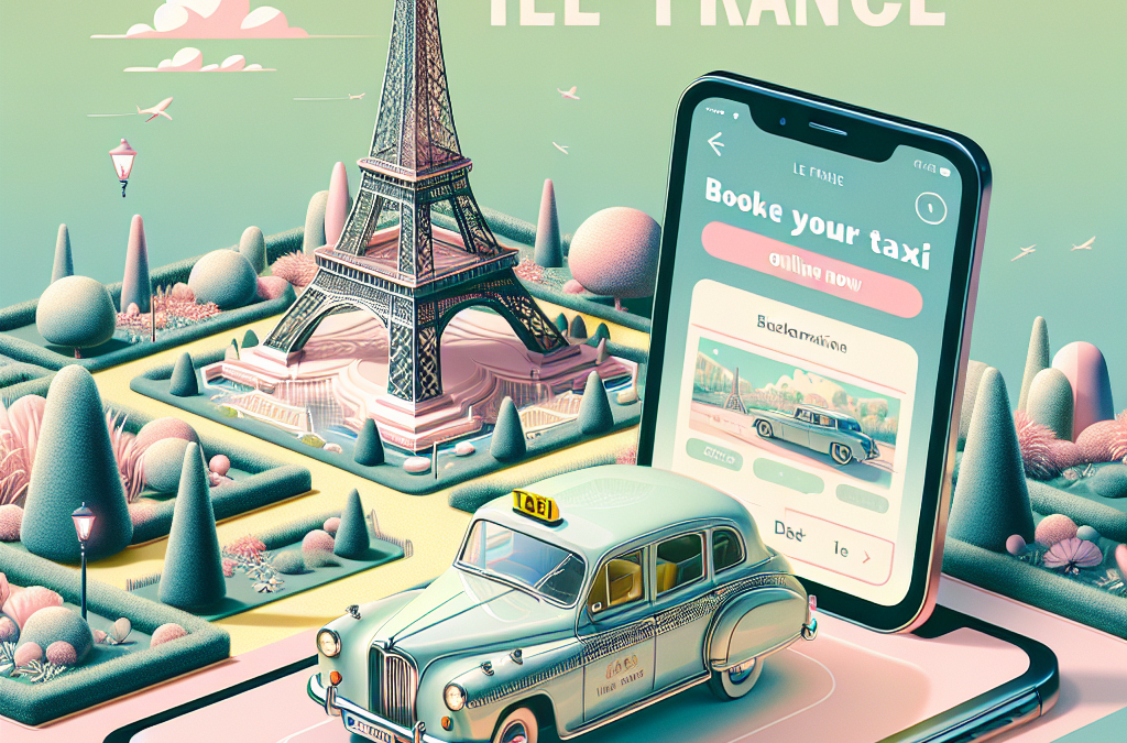 Explore Ile-de-France with Ease: Book Your Taxi Online Now