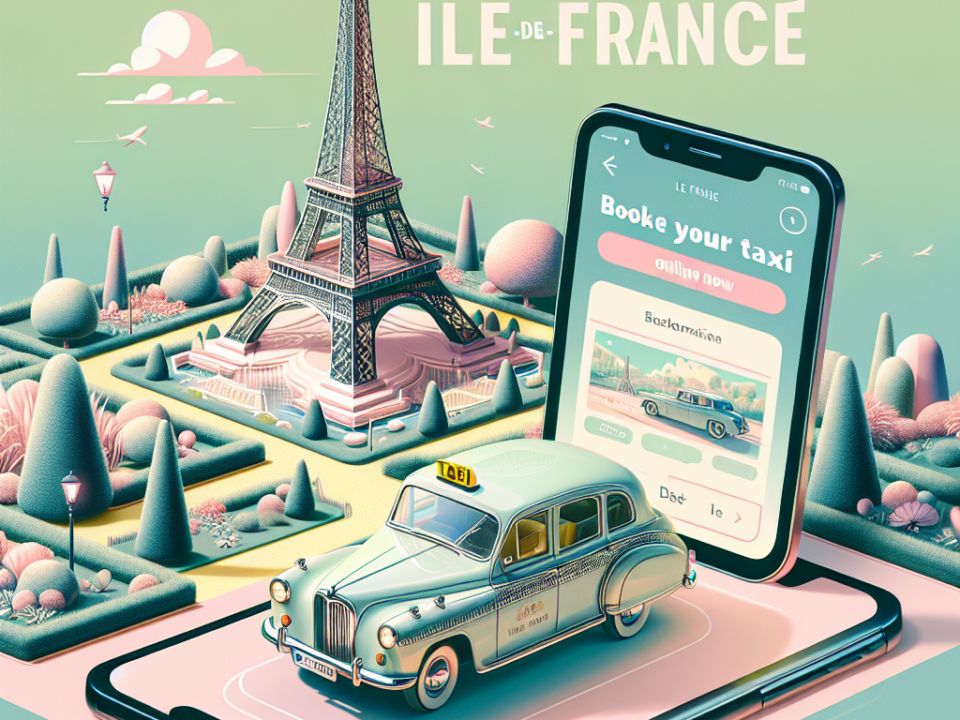 Explore Ile-de-France with Ease: Book Your Taxi Online Now