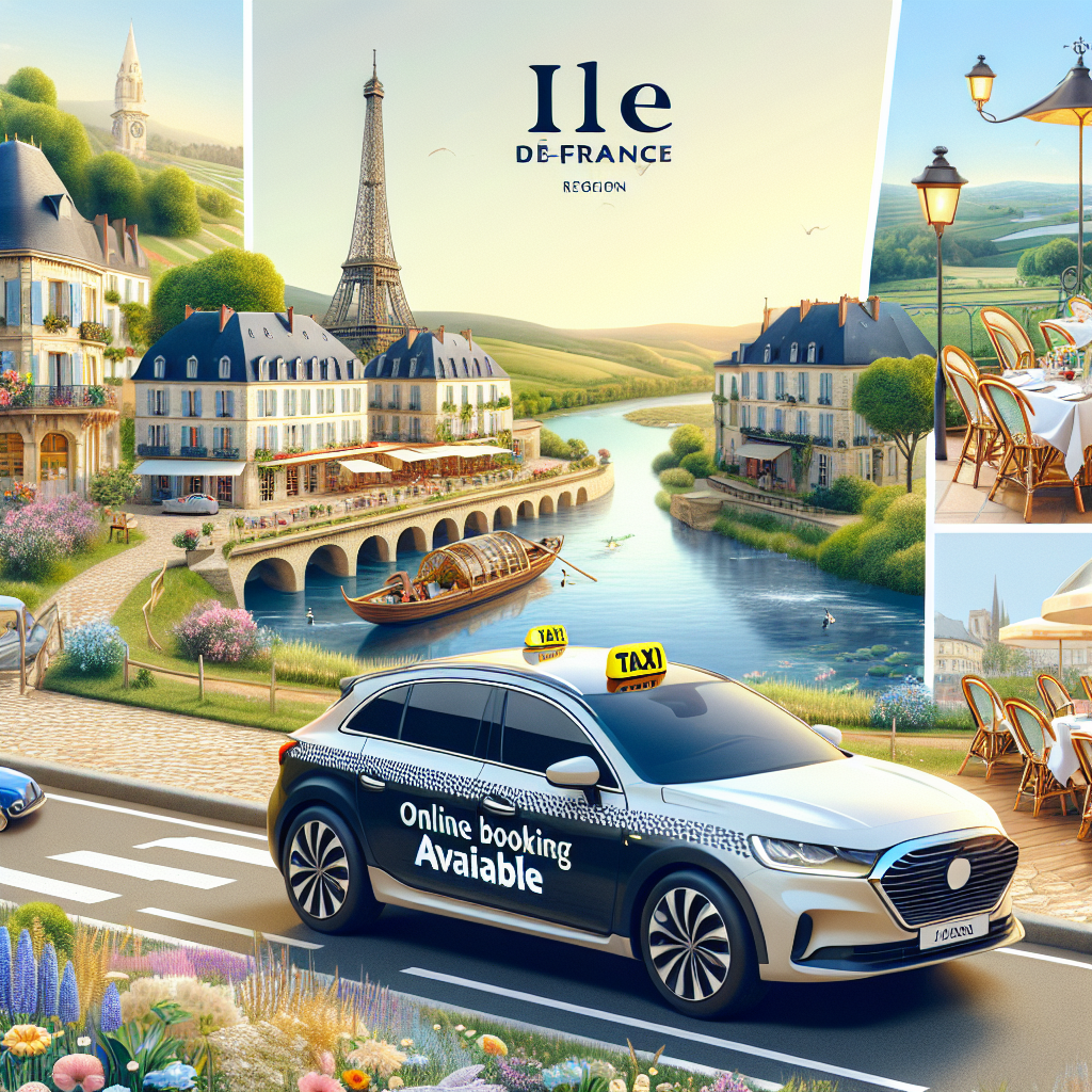 Explore Ile-de-France with Ease: Book Your Taxi Online Now