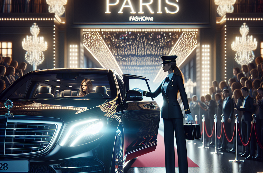 Fashion Week de Paris : Arrivez avec style grâce à notre service de chauffeur privé