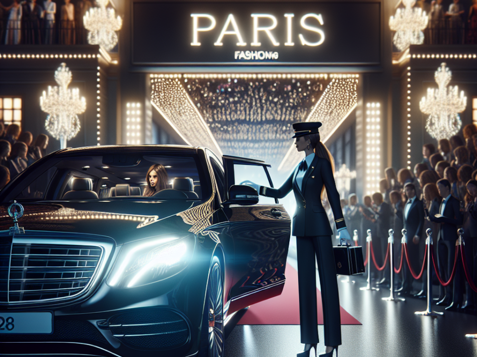 Fashion Week de Paris : Arrivez avec style grâce à notre service de chauffeur privé