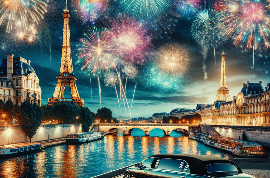 Les meilleurs spots pour admirer les feux d'artifice parisiens depuis votre limousine